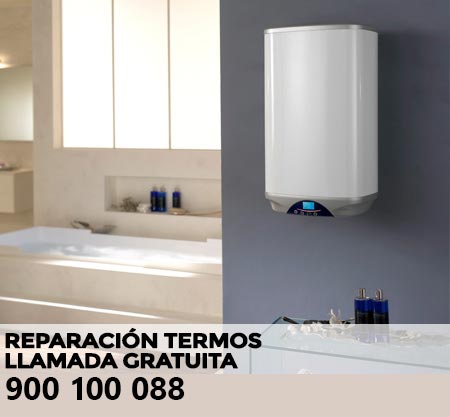 Reparación averías termo Rommer